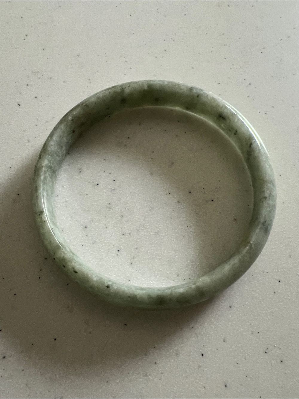 Light Green Jade Bangle Bracelet